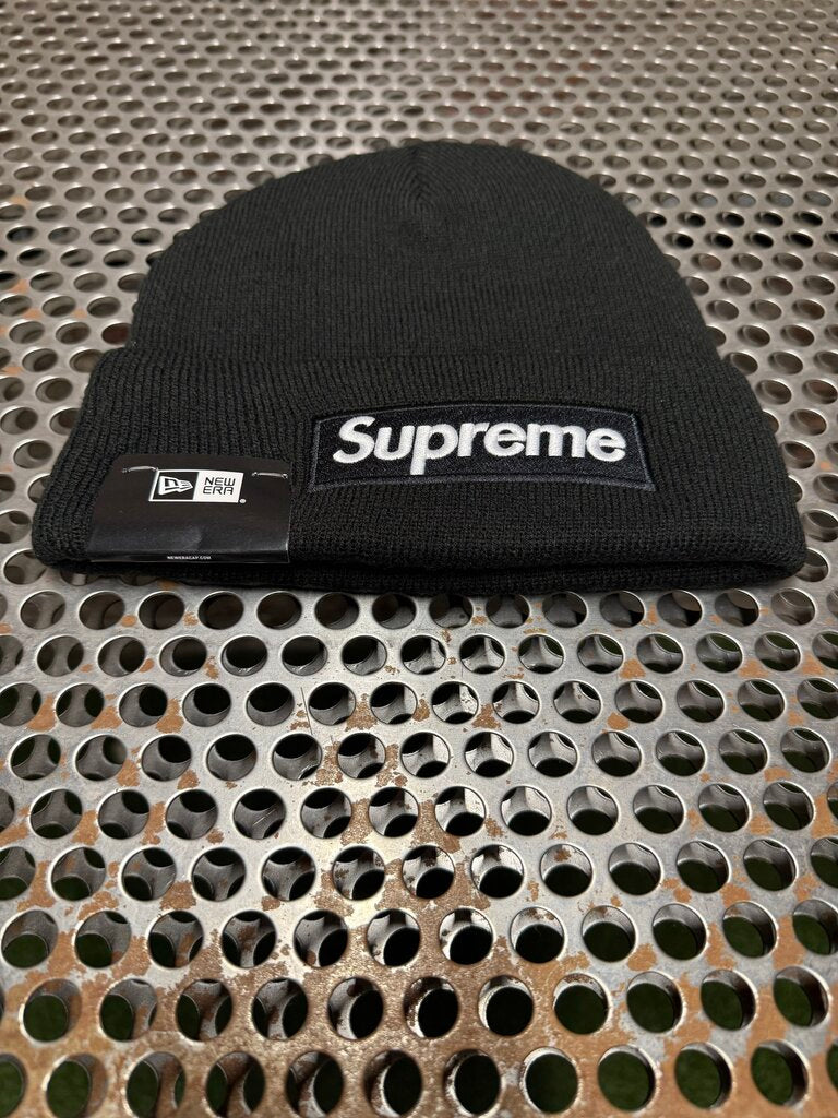 Supreme New Era Box Logo Beanie Black