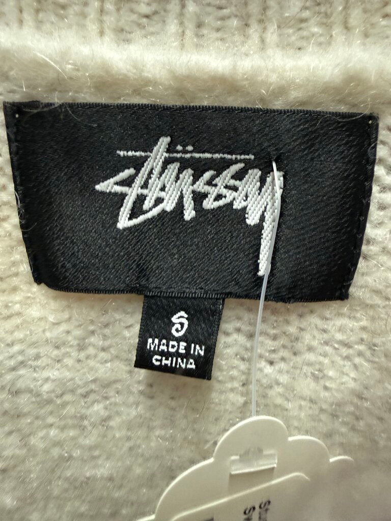 Stussy FW22 Tigris Print Sweater Brown sz. S