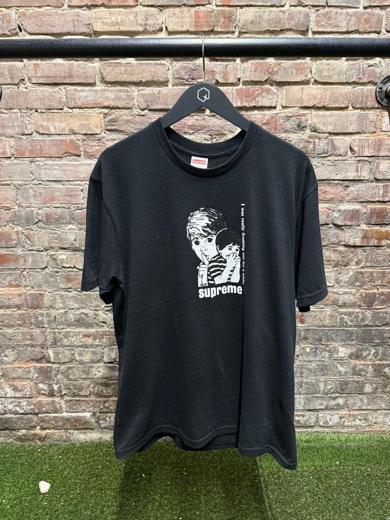 Supreme Freaking Out Tee Black sz M