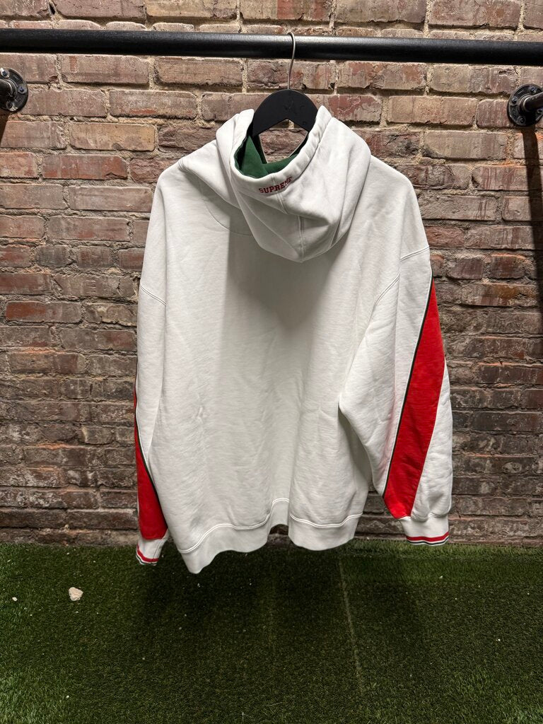 Supreme Nike Paneled Hoodie White XL