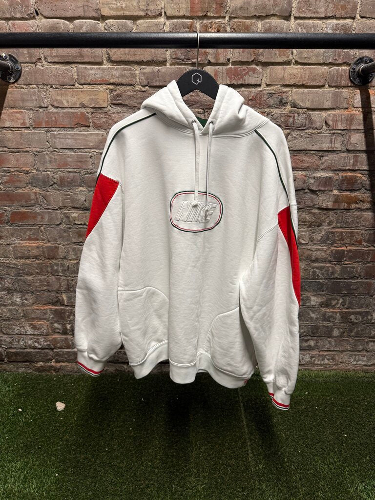 Supreme Nike Paneled Hoodie White XL