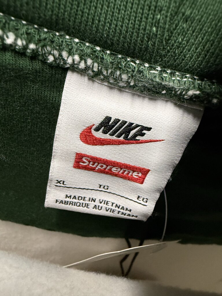 Supreme Nike Paneled Hoodie White XL
