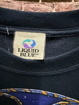 Liquid Blue Skull Cross Tee sz.XL