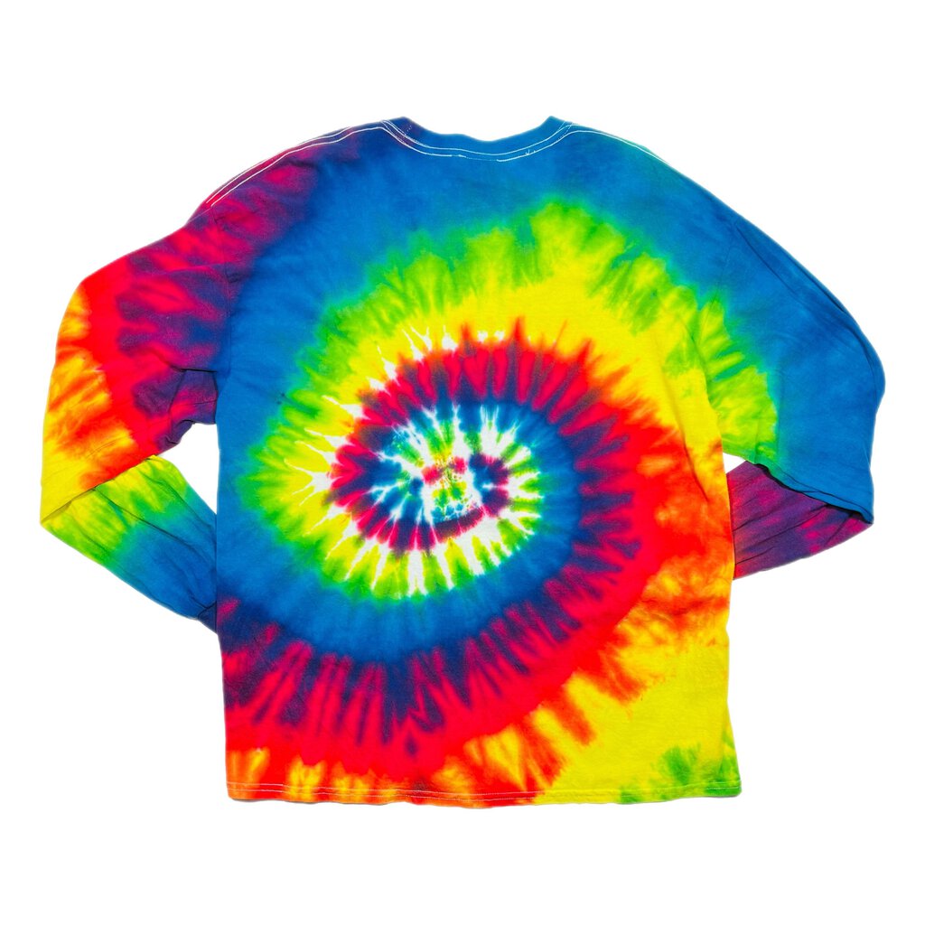 Grateful Dead Rose Crown Tie Dye L/S Tee. Sz. XL