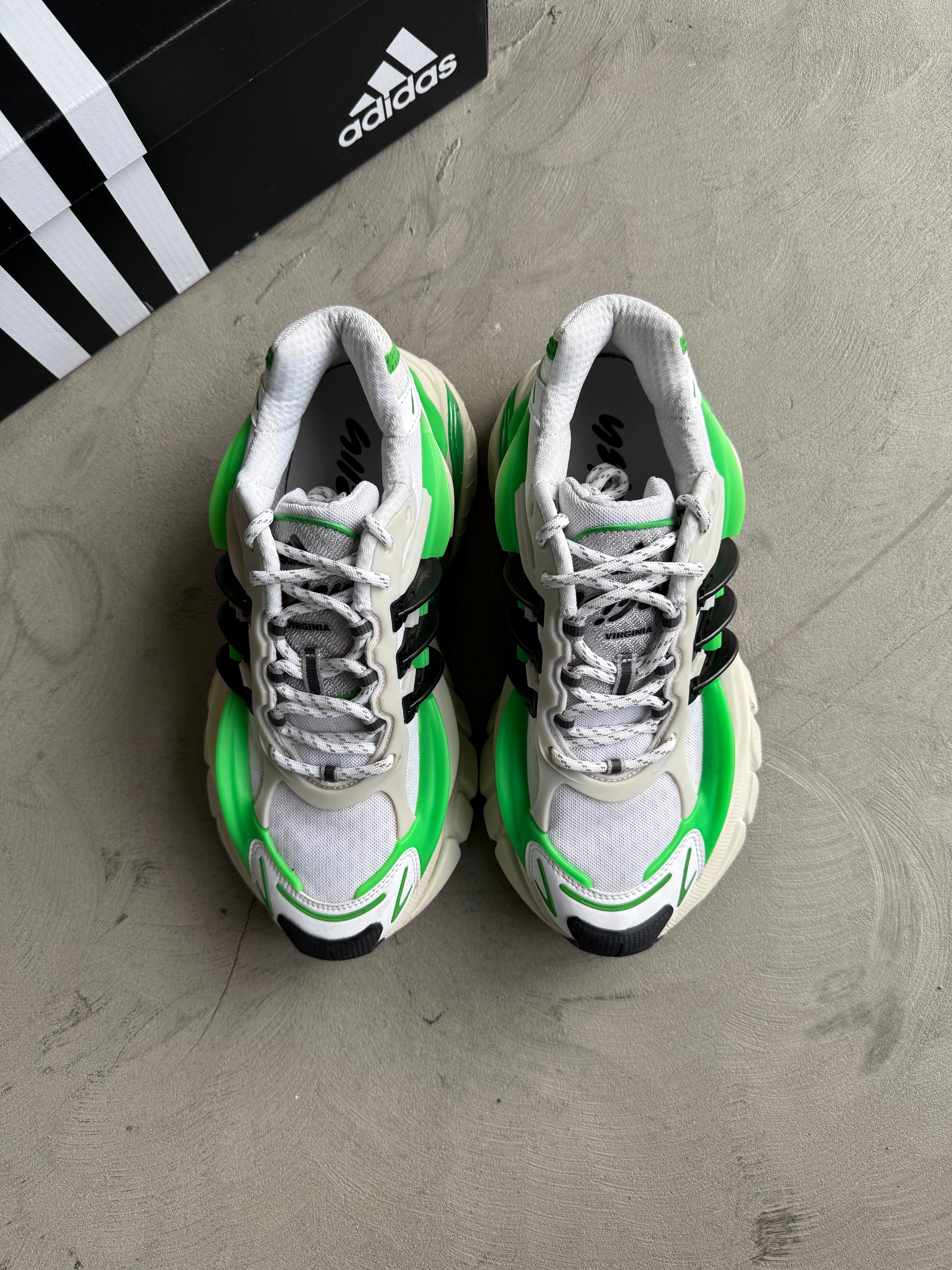 PW Adidas Jellyfish Green Sz. 9
