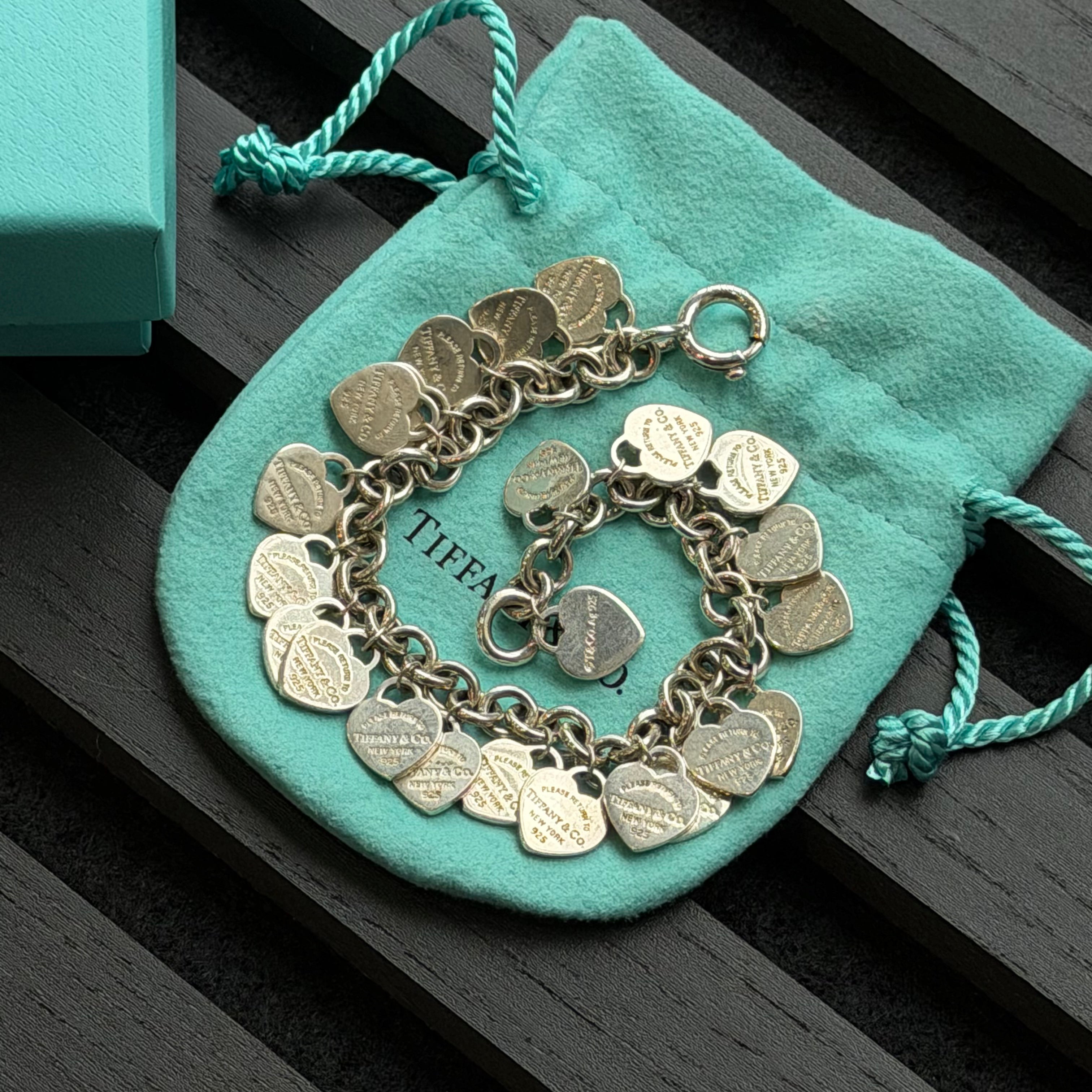 Tiffany & Co. Multi Hearts Bracelet