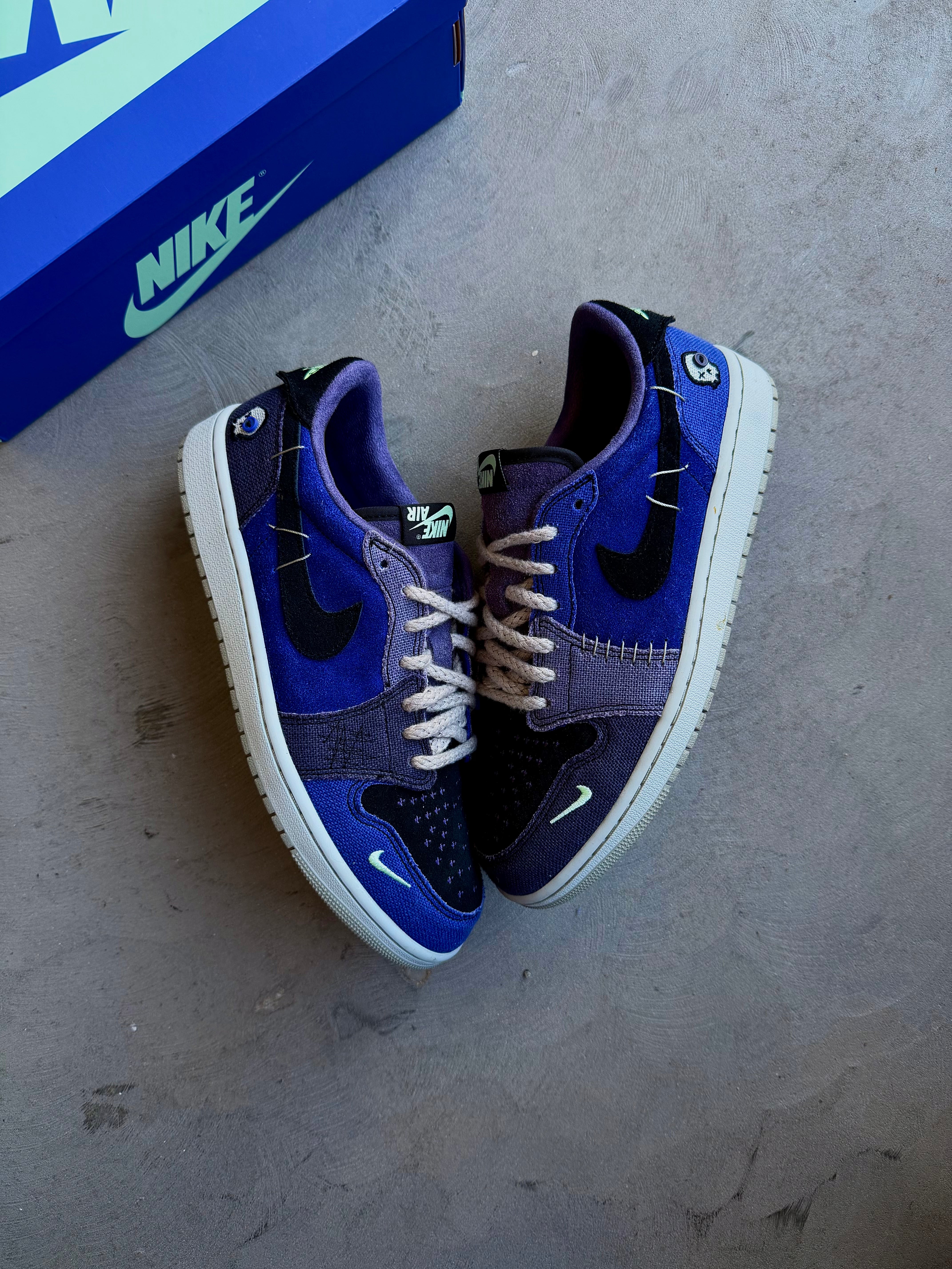 Zion x Jordan 1 Low Voodoo Sz. 10