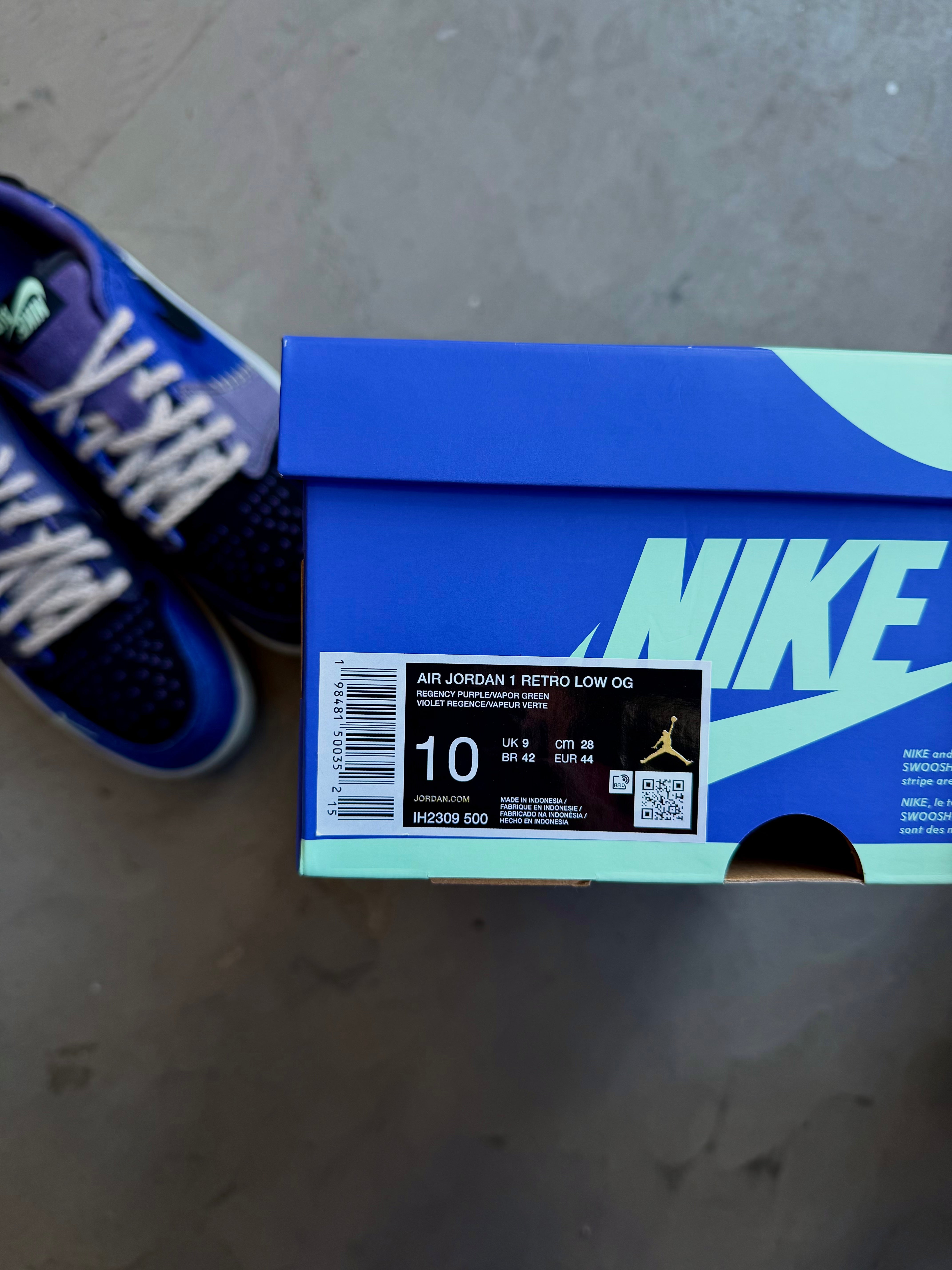 Zion x Jordan 1 Low Voodoo Sz. 10