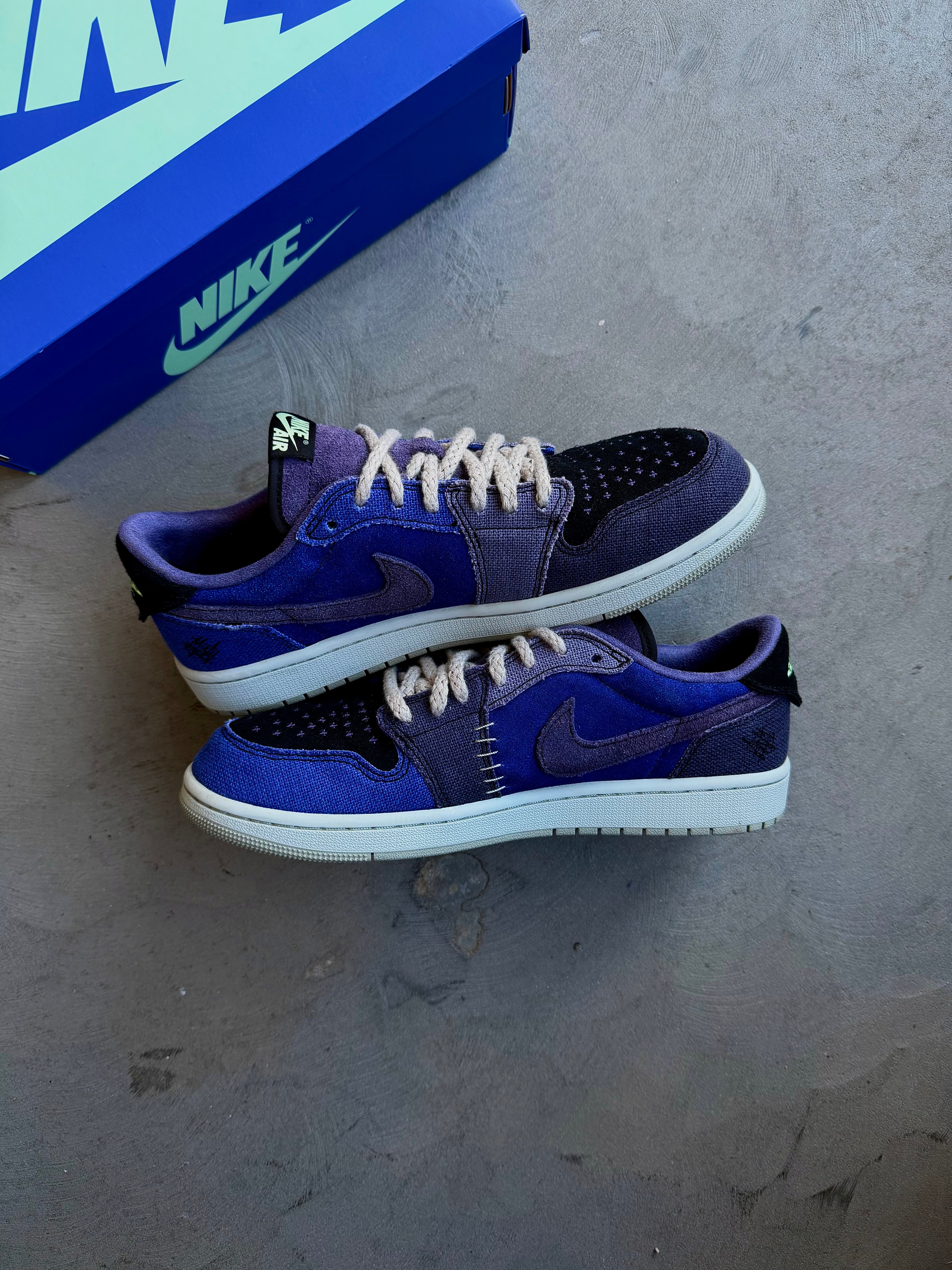Zion x Jordan 1 Low Voodoo Sz. 10