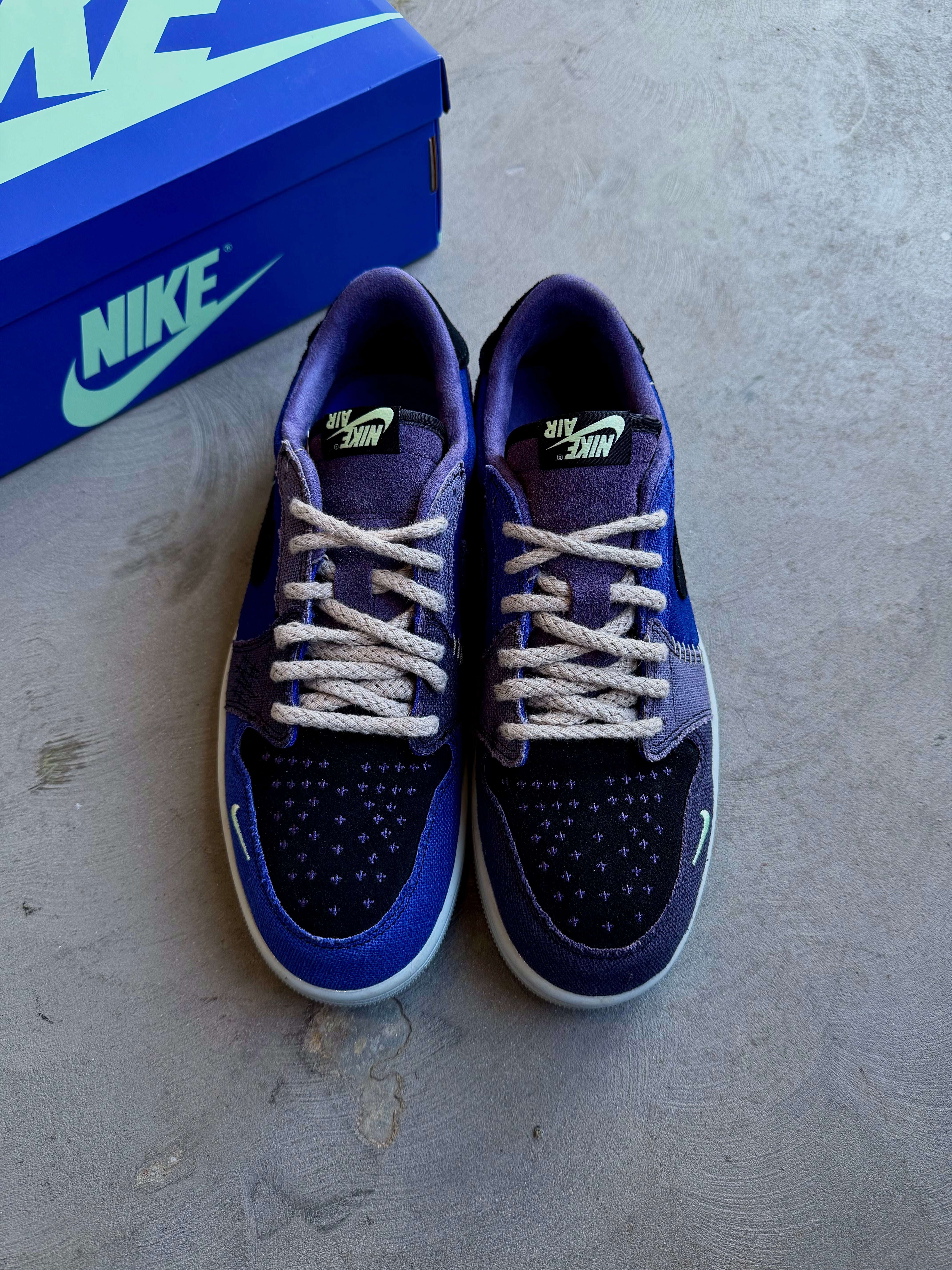 Zion x Jordan 1 Low Voodoo Sz. 10