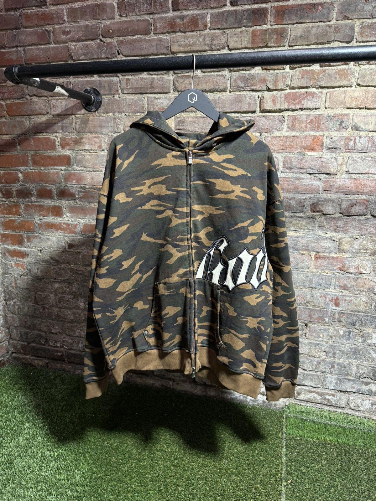 Godspeed Side Logo Camo Zip Up Sz. XL