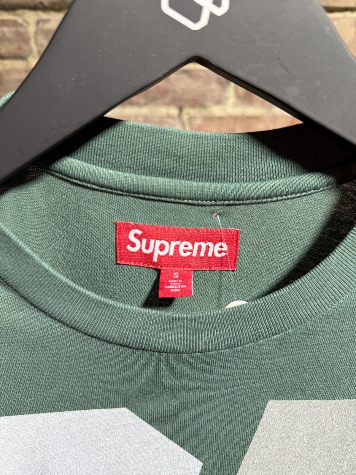 Supreme Reflective Logo L/S Sz. S