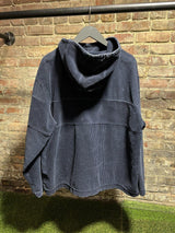 Kith Corduroy Navy Pullover Hoodie Sz. M