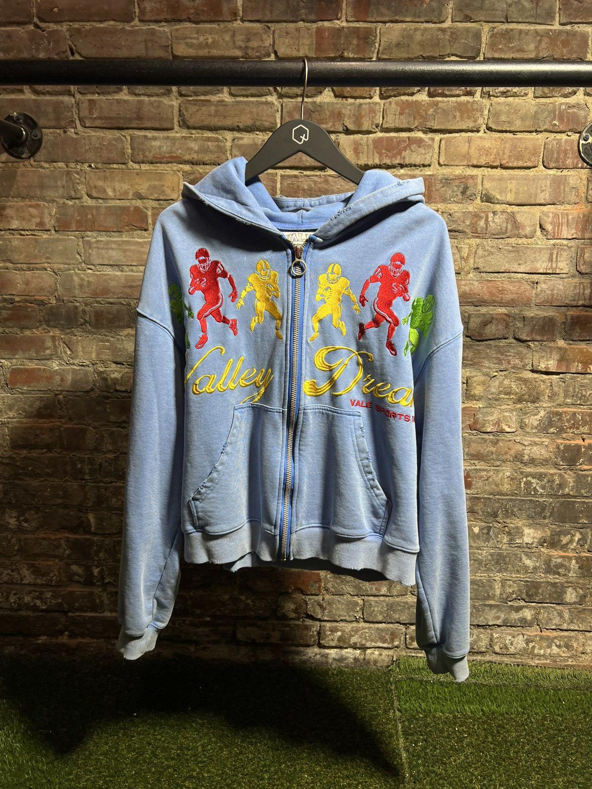 Vale Sports Zip-Up Blue Sz. S