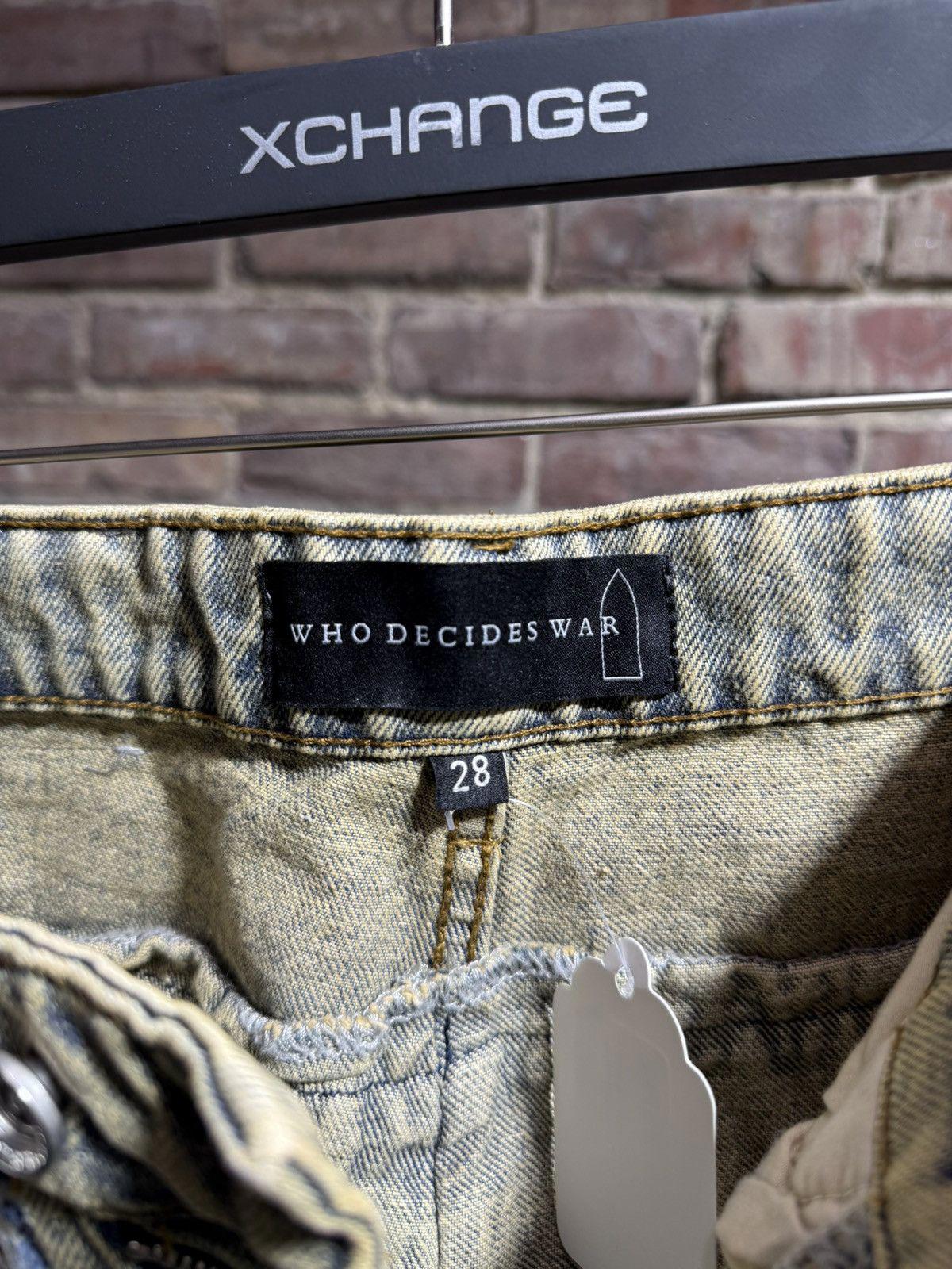Who Decides War Navy Wave Denim Sz. 28
