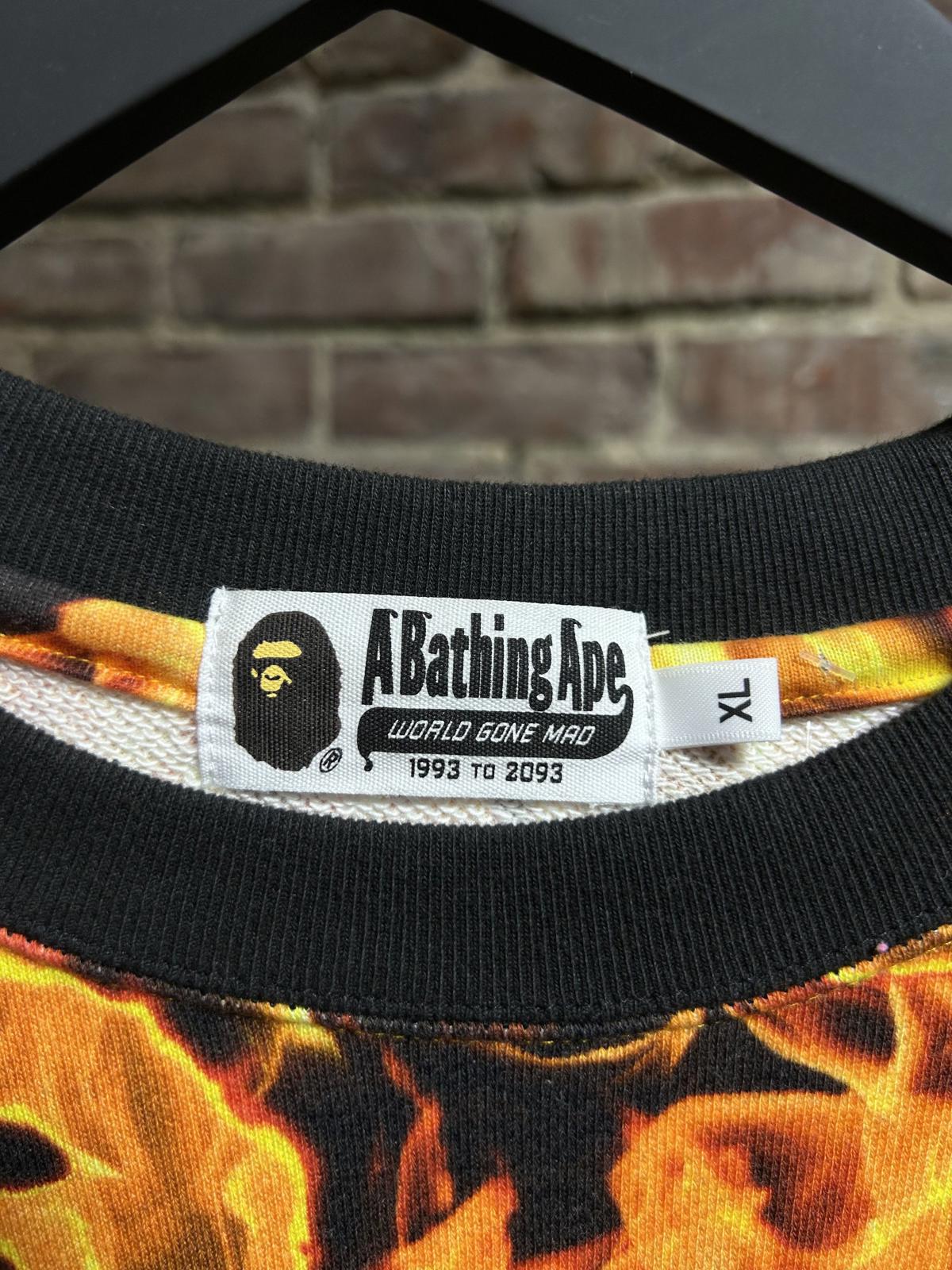 Bape Flames Crewneck