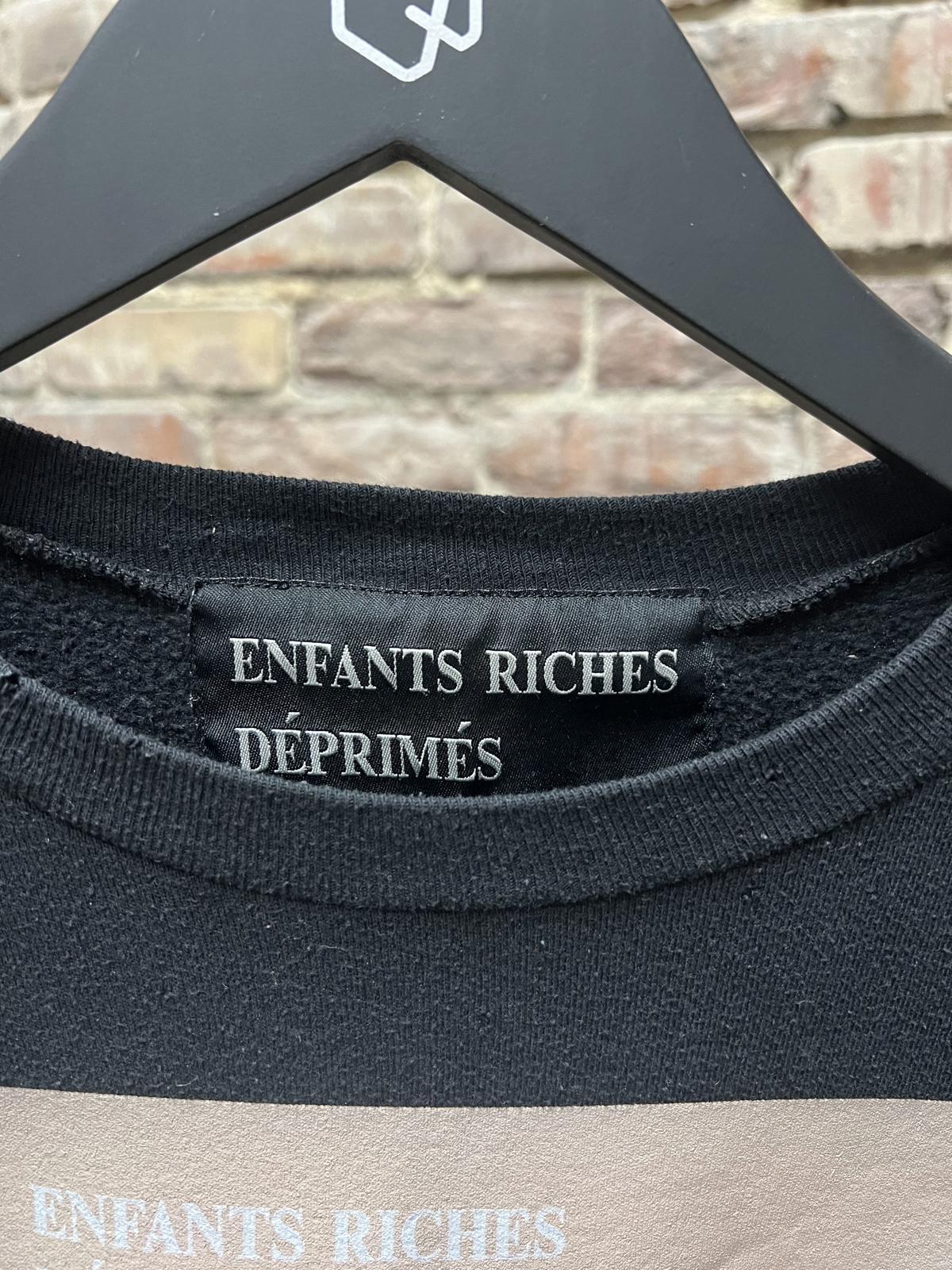 Enfants Riches Deprimes S/S '14 Distressed Flame Crewneck
