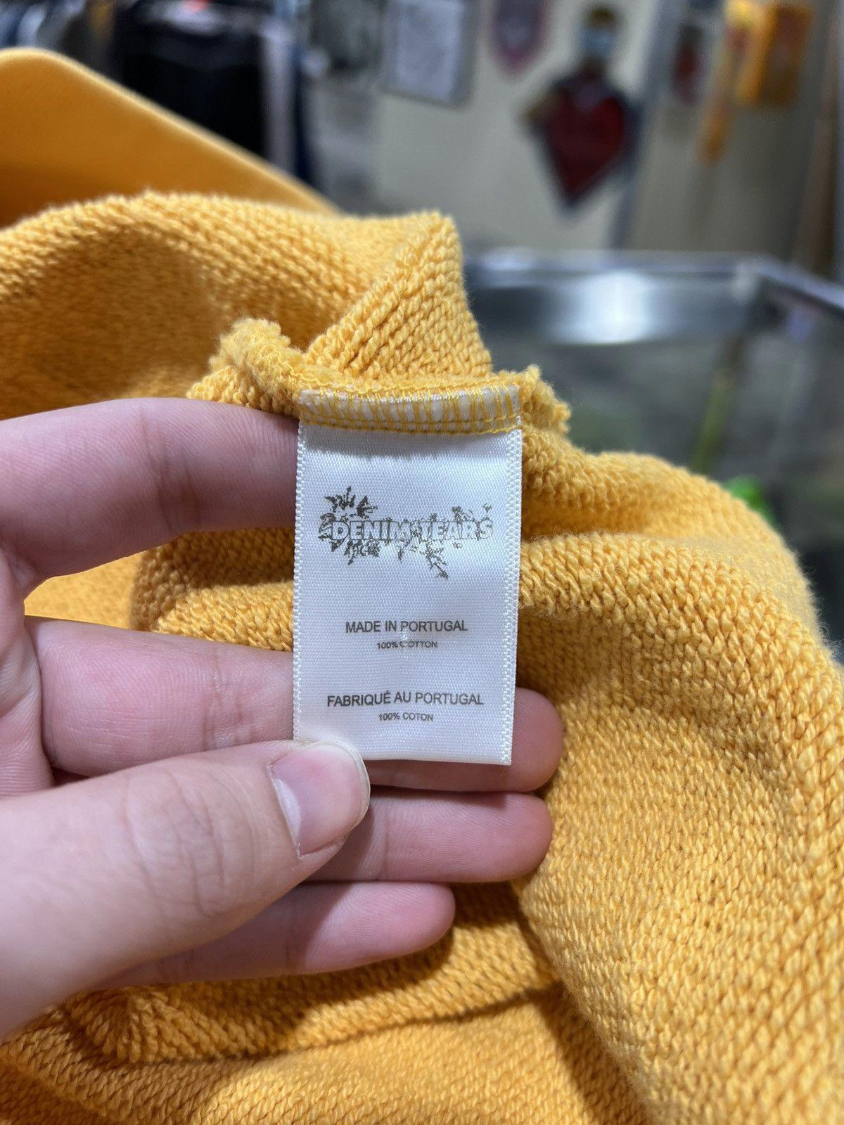 CPFM x Denim Tears Cotton Wreath Yellow Hoodie Sz. XXL