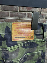 Bape Levi 501 Camo Jeans Sz. 30