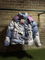 KidSuper Kissing Puffer Blue Sz. S