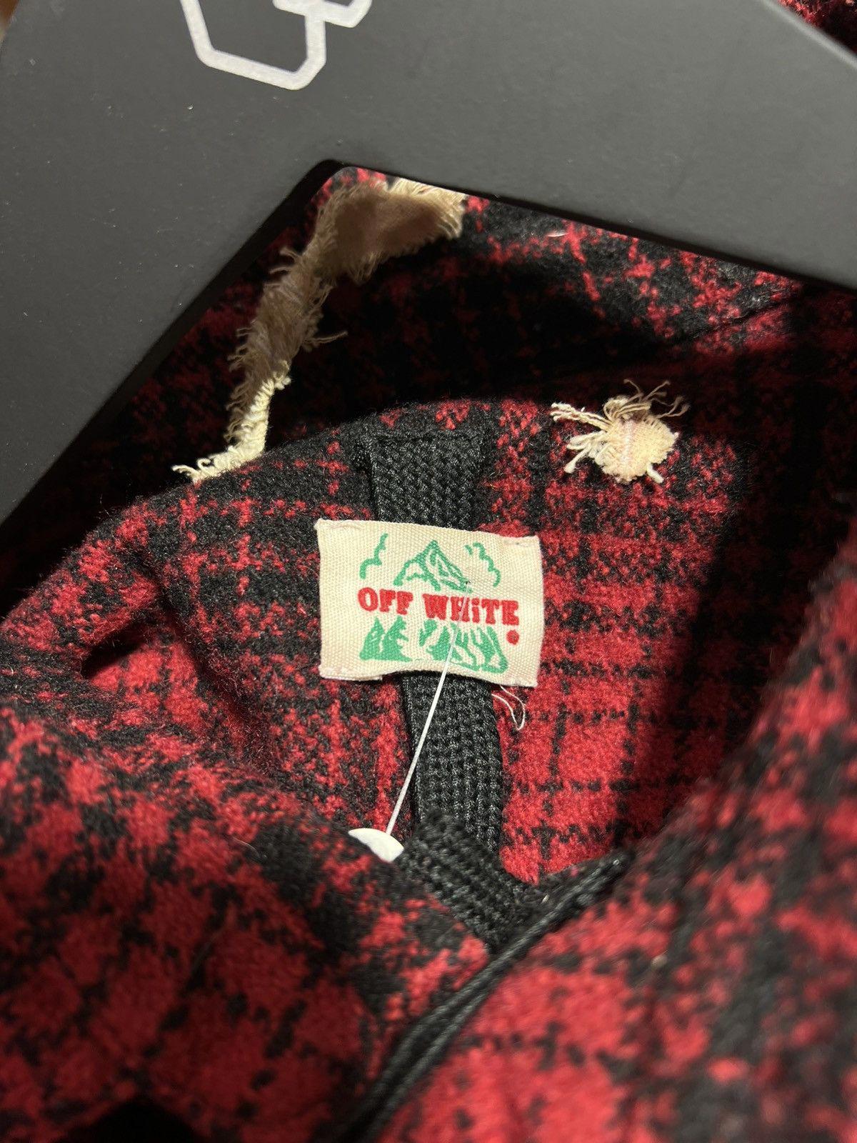 Off-White Flannel Sz. XL