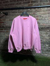 Supreme Pink Mini Box Logo Crewneck Sz. M