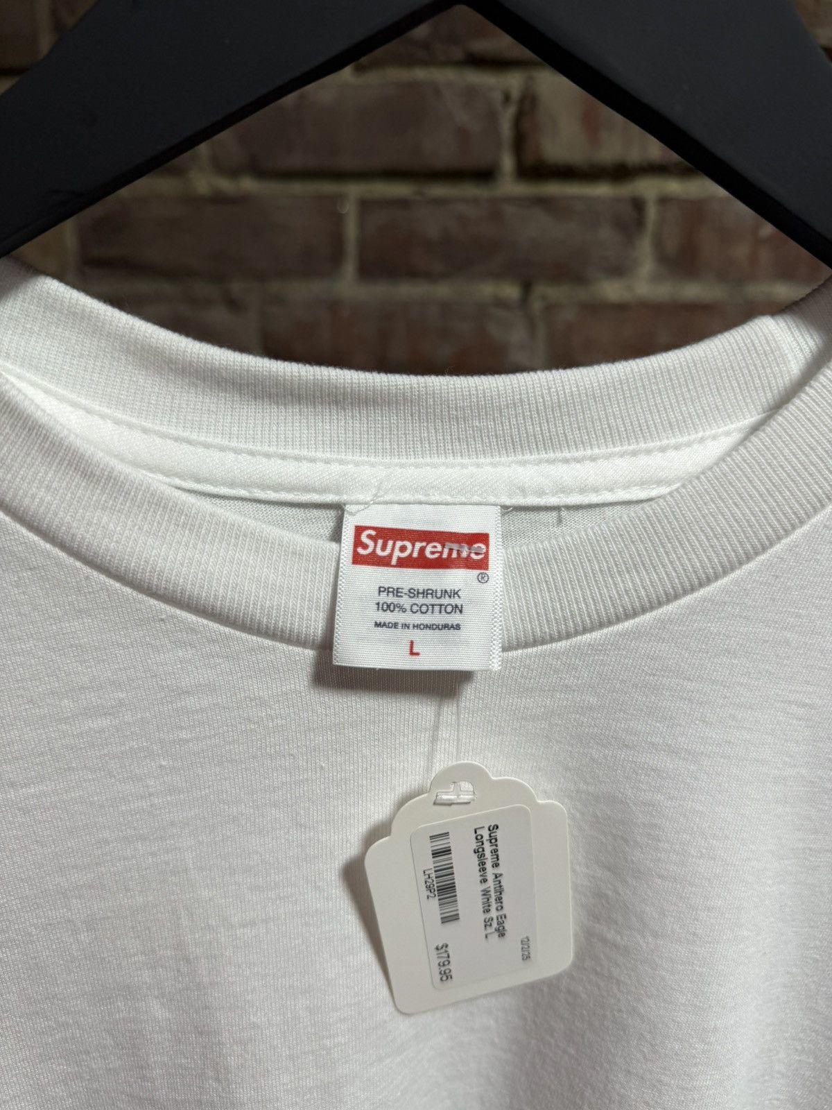 Supreme Antihero Eagle L/S White Sz. L