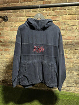 Kith Corduroy Navy Pullover Hoodie Sz. M