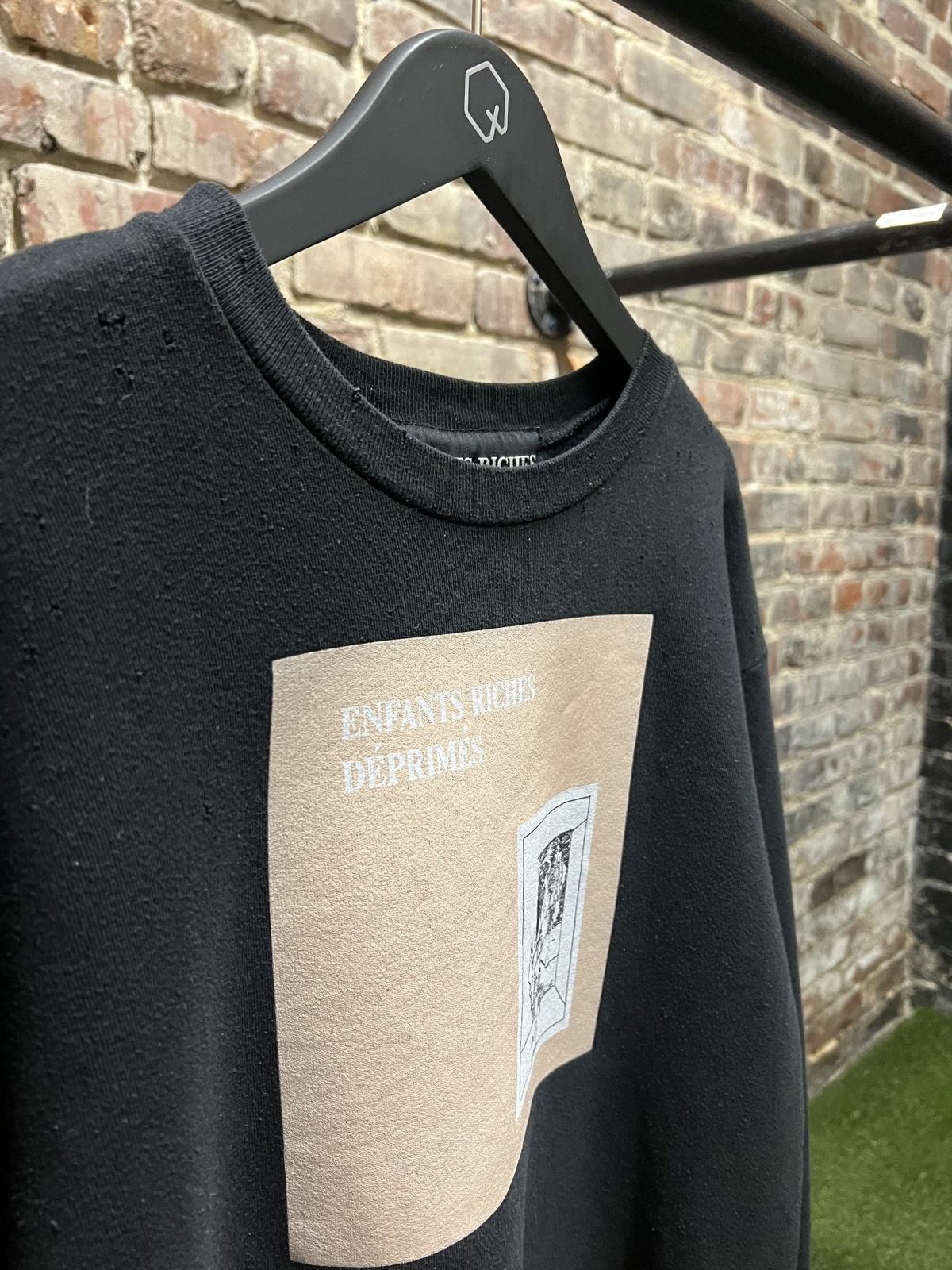 Enfants Riches Deprimes S/S '14 Distressed Flame Crewneck