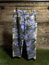 Stussy Blue Camo Denim Sz. M