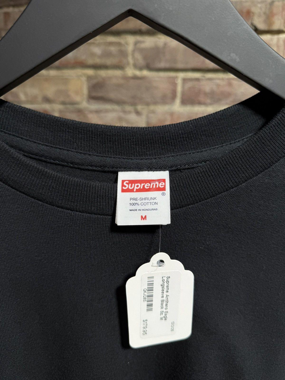 Supreme Antihero Eagle L/S Black Sz. M