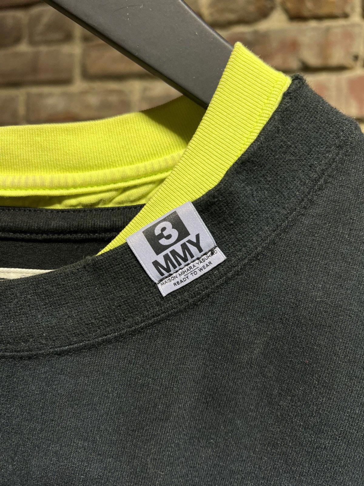 Maison Mihara Yasuhiro Double Layer Superficial Tee Sz. M