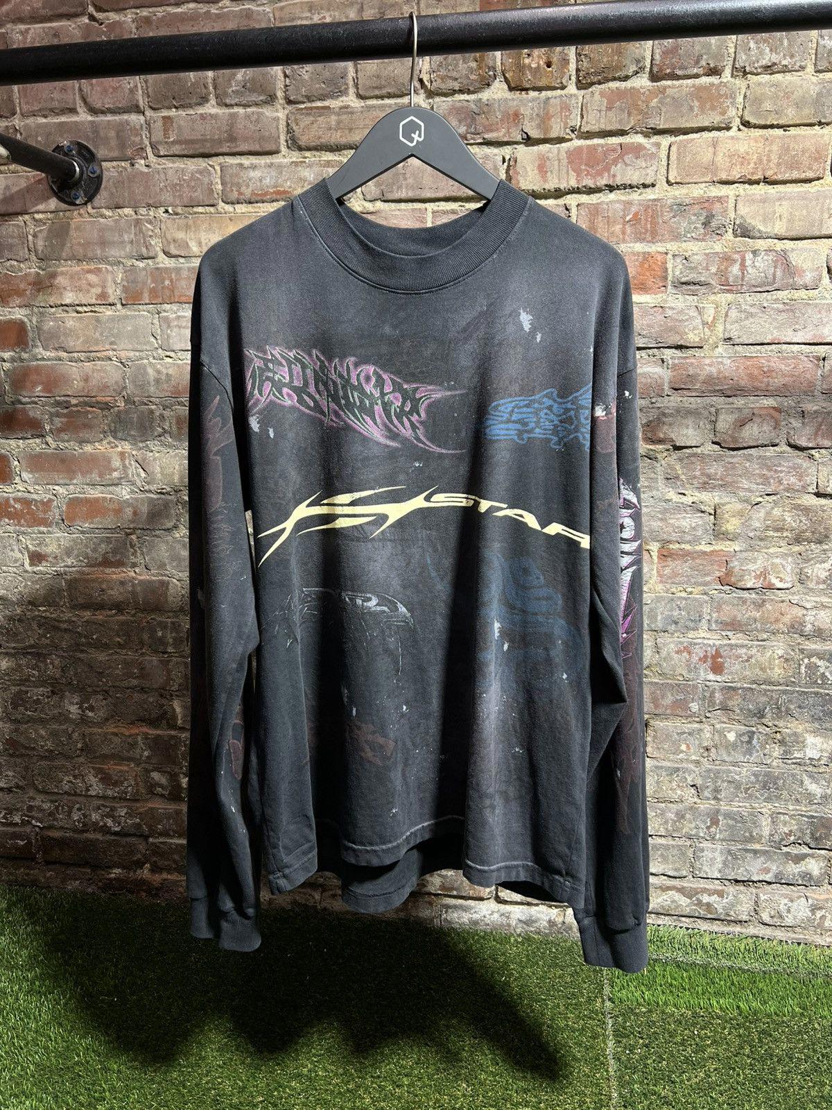Hellstar Graffiti Long-sleeve Sz. M