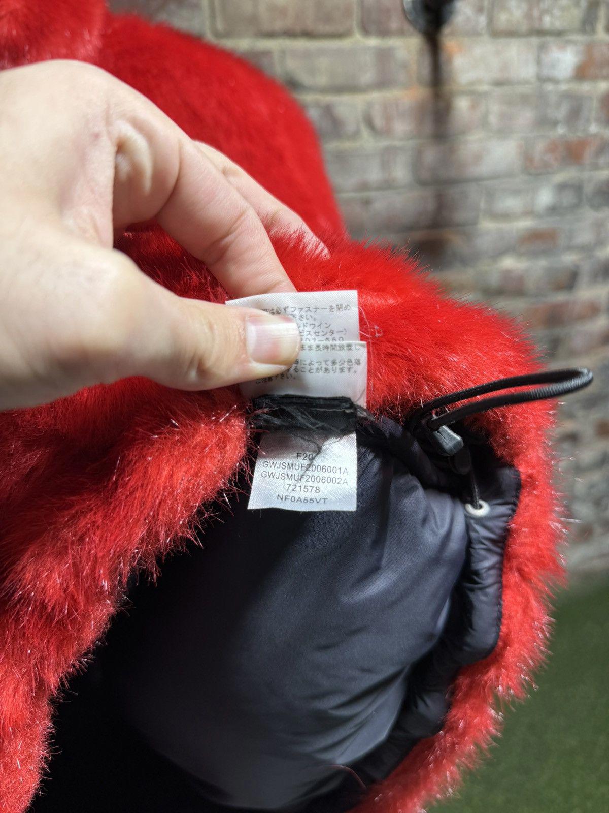 Supreme x TNF Red Mohair Puffer Jacket Sz. L