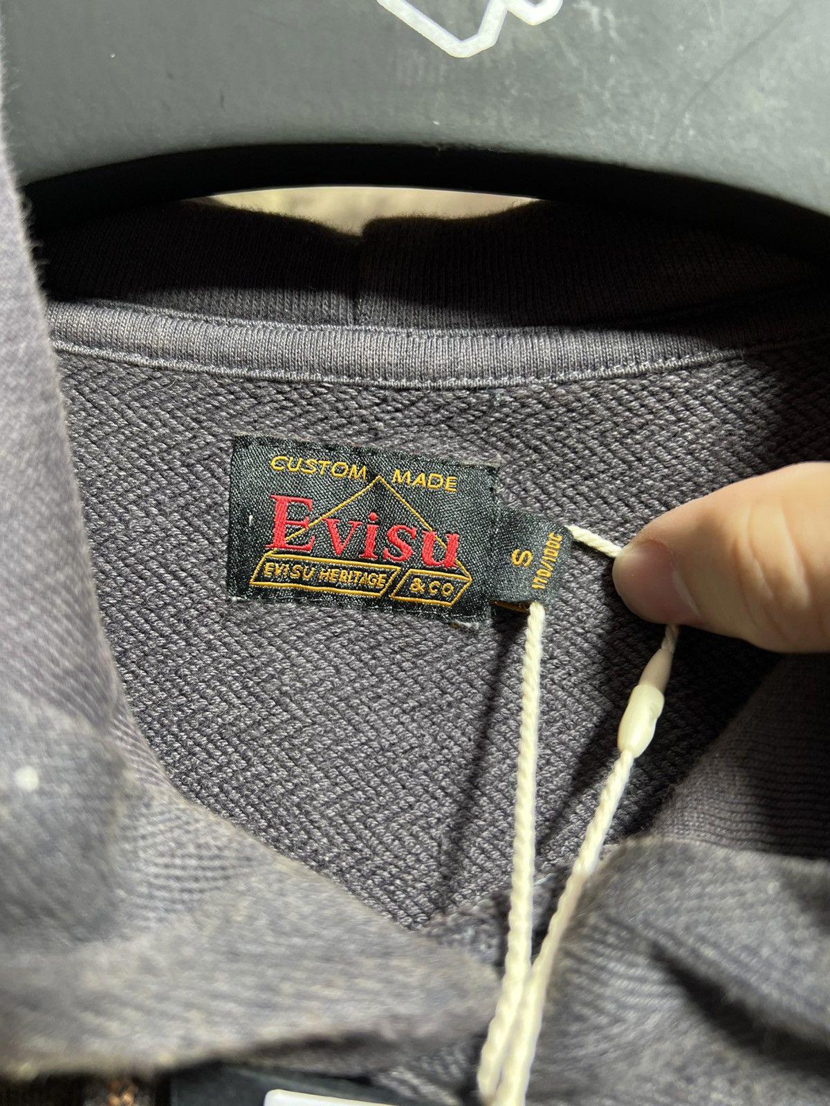Evisu Deconstructed Hoodie Sz. S