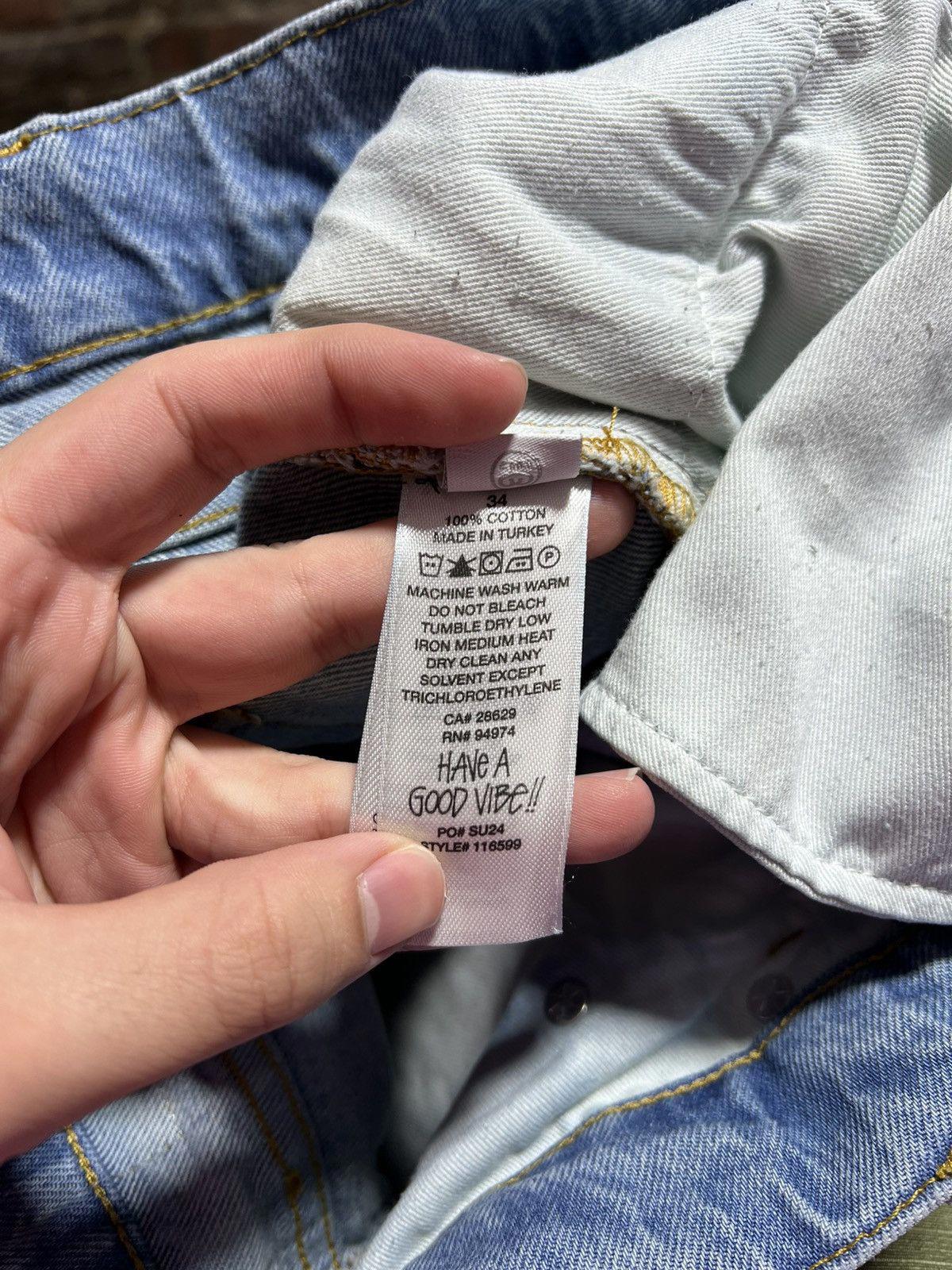 Stussy BIG OL Light Wash Jeans Sz. 34