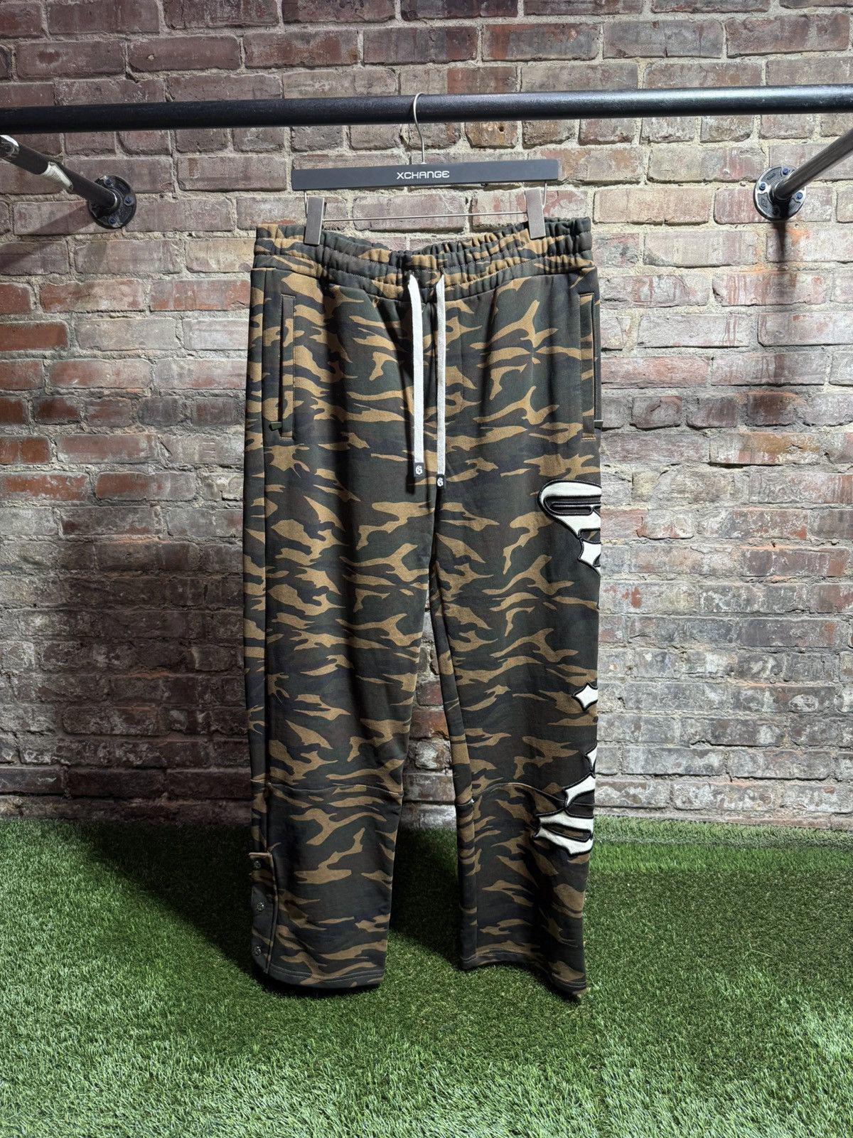 Godspeed Side Logo Camo Sweatpants Sz. XXL