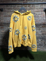 CPFM x Denim Tears Cotton Wreath Yellow Hoodie Sz. XXL