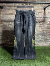 Who Decides War Faded Sweatpants Black Sz. (S-L)