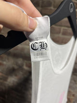 Chrome Hearts Tank Top White/Pink Sz. M