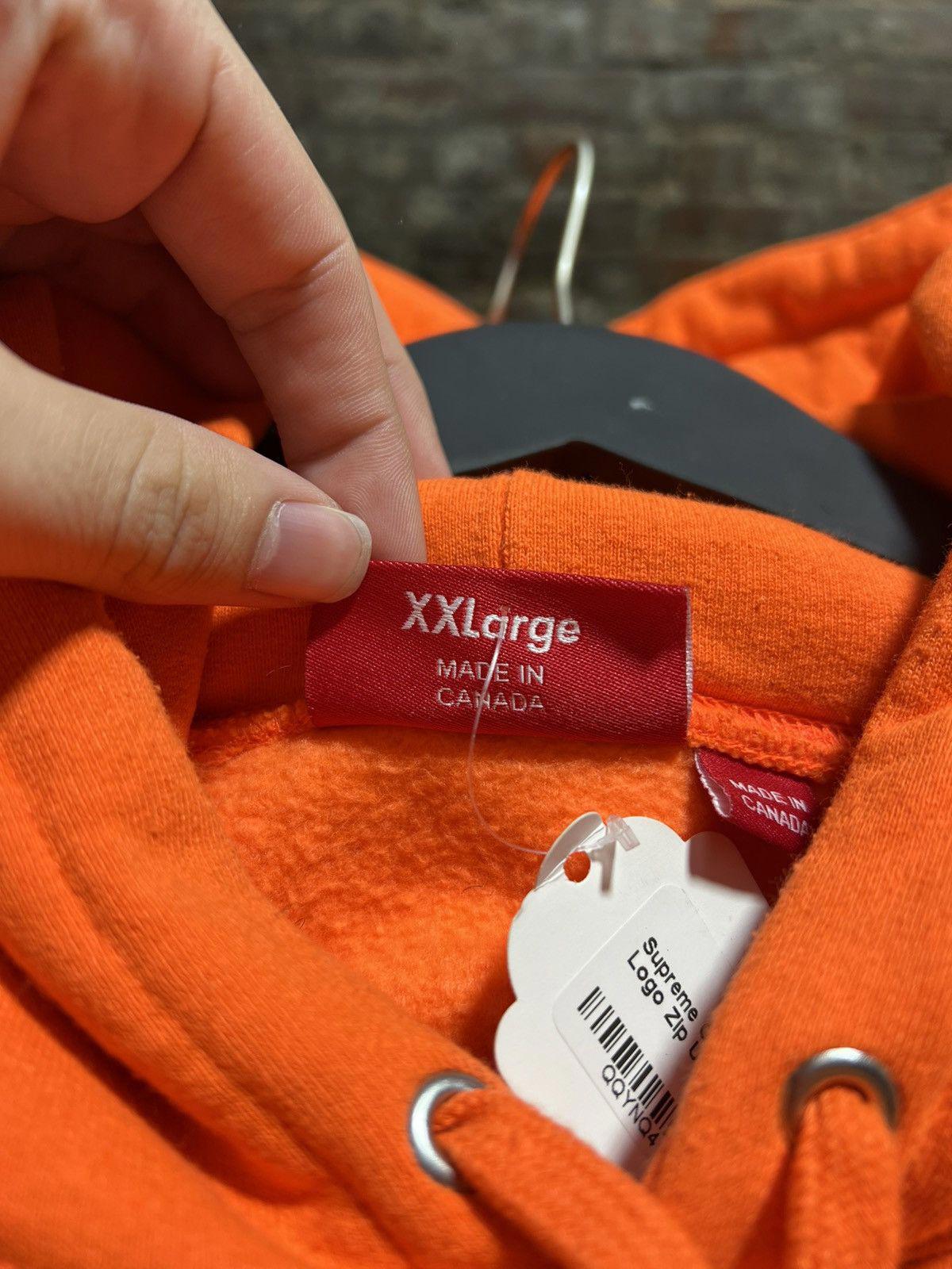 Supreme Orange Small Box Logo Hoodie Sz. XXL