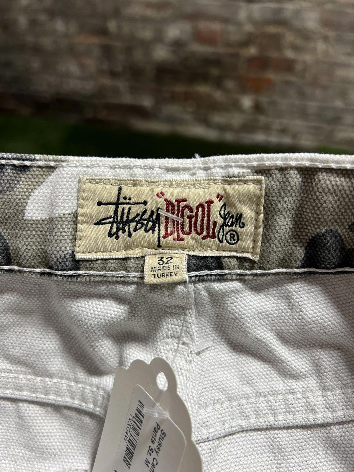 Stussy Blue Camo Denim Sz. M