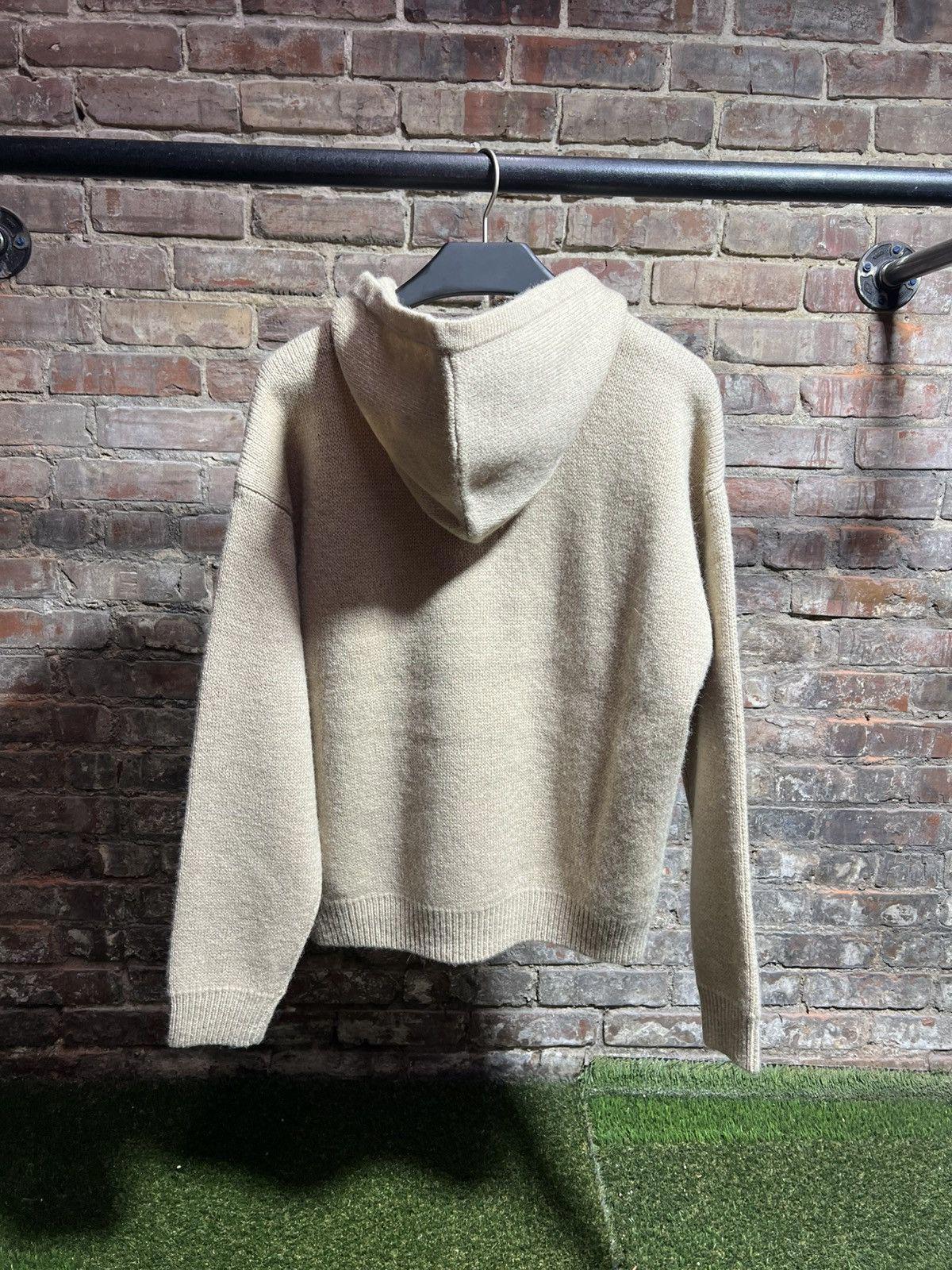 Stussy Knitted Quarter-Zip Hoodie Sz. M