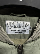 Vale State Quilted Bomber Jacket Sz. XL