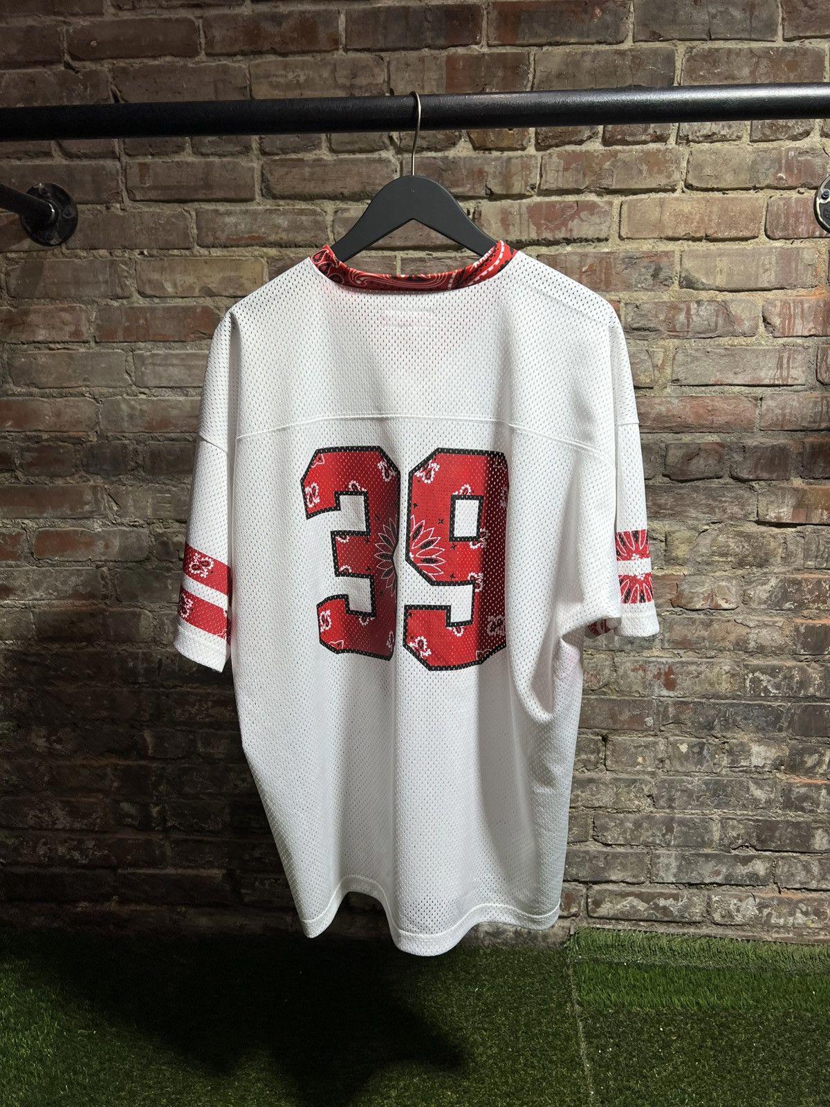 Supreme Bandana Football Jersey Sz. L