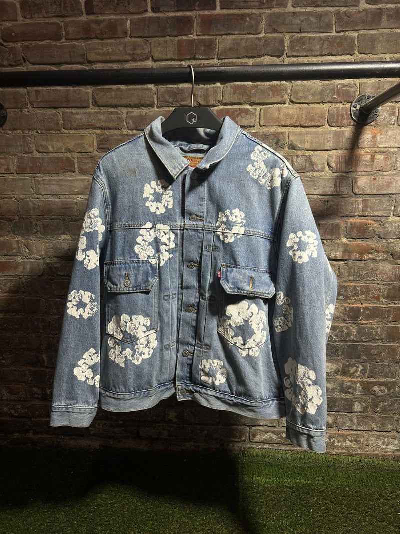 Denim Tears Cotton Wreath Denim Jacket