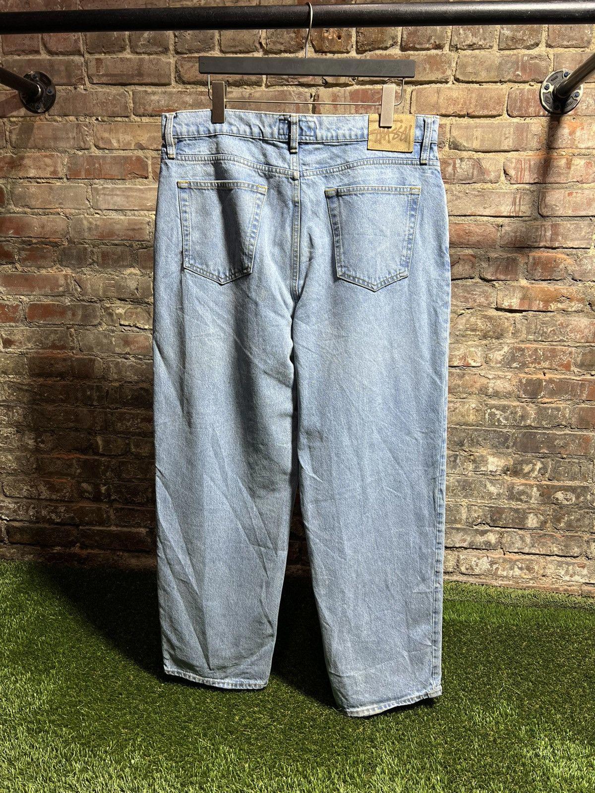 Stussy BIG OL Light Wash Jeans Sz. 34