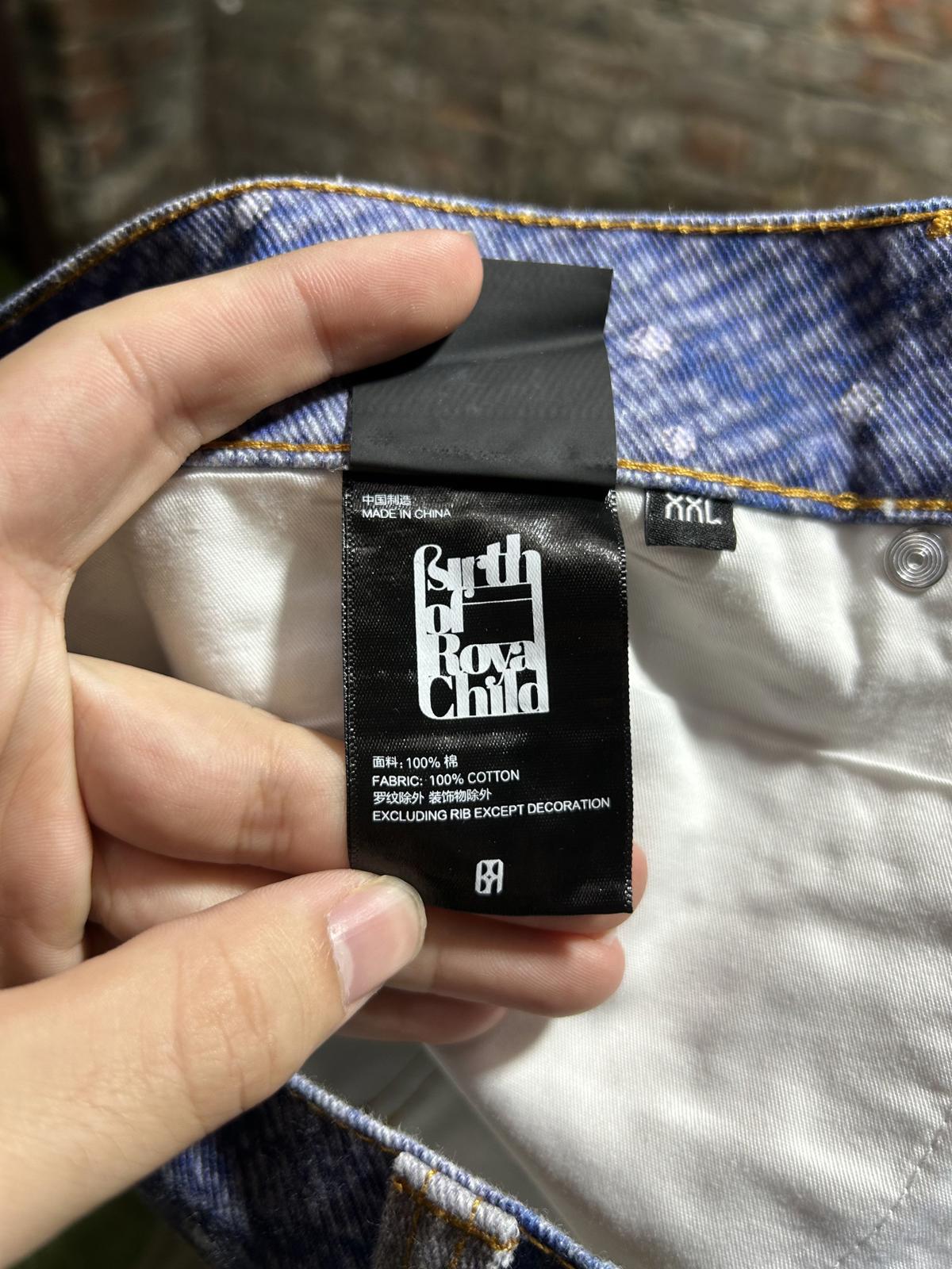 Birth of a Royal Child Diamond Black Boro-Jeans