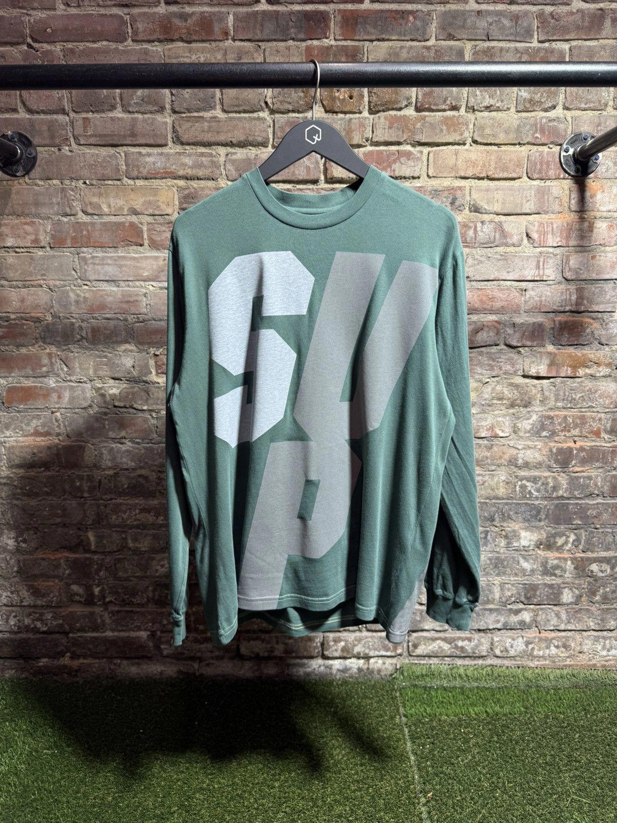Supreme Reflective Logo L/S Sz. S