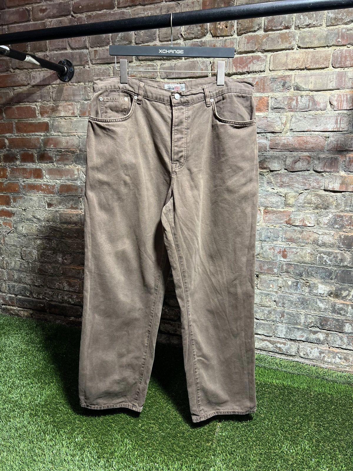 Stussy BIG OL Brown Jeans Sz. 34